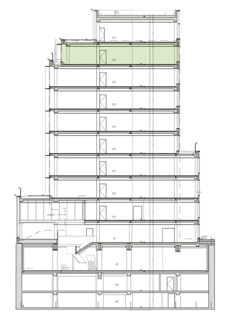 Office L8 with a terrace